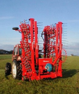 12m flex-weeder with sowing machine